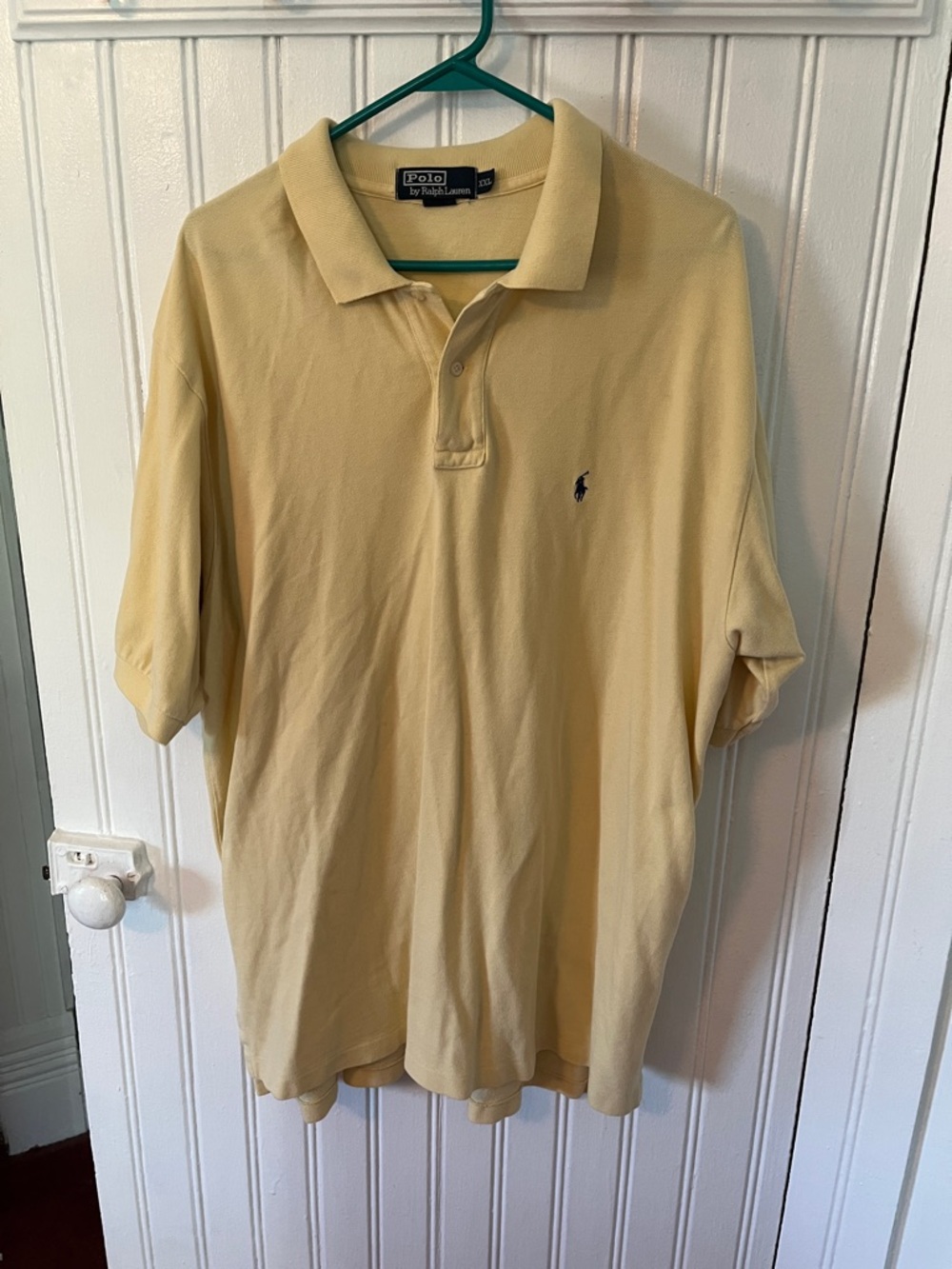 Polo by Ralph Lauren Pale Yellow Men’s Short-Sleeve Polo